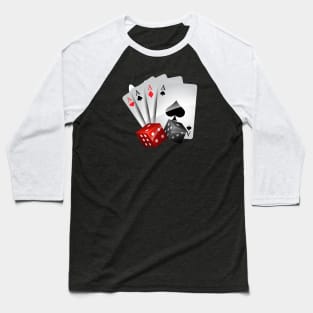 Playing Cards Baseball T-Shirt